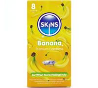 Preservativi Aromatizzati Banana Skins Premium - 8 Pezzi