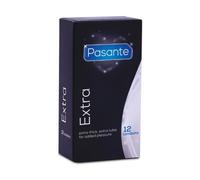 PASANTE EXTRA SAFE - Preservativi resistenti extralubrificati - CONFEZIONE DA 12 PEZZI - profilattici