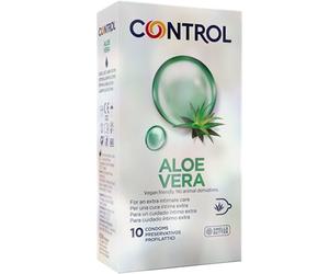 Preservativi con Aloe Vera Control Aloe - 10 Unità, 54 mm