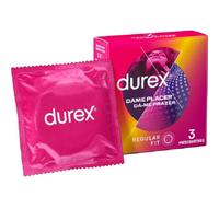 Preservativi con Rilievi Durex Dame Placer - 3 Unità