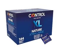 Preservativi Control Nature XL 144 Pezzi Profilattici Anatomici Extra Large