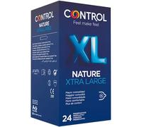 Preservativi Control Nature Xl 24 pezzi Preservativi Extra Large 24 pacco scorta