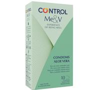 Preservativi di controllo aloe vera 10 unità