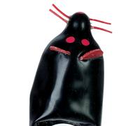 Preservativi Dipinti a Mano Condomerie Black Mouse - XL