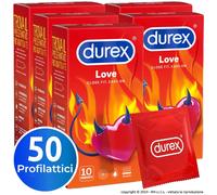 Preservativi Durex Love Extra Lube Anatomici Classici Easy - On 24 Profilattici