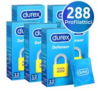 PRESERVATIVI DUREX DEFENSOR EXTRA SAFE EXTRA RESISTENTI 288 PROFILATTICI