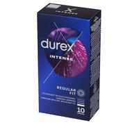 Preservativi Durex Intense 10 pezzi. borchie e striature, gel stimolante