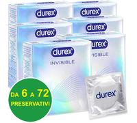 Preservativi DUREX INVISIBLE ultrasottili Profilattici sottili e sensibili