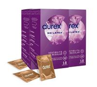 Preservativi Durex No Latex Preservativi Senza Lattice x18 x2 =36 pezzi