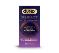 Preservativi Durex Nude Sensation Extra Lube 6 pz