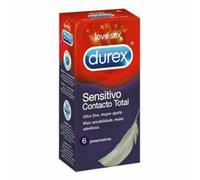 Preservativi Durex Sensitivo Contacto Total 6 Pezzi 1 Pezzi