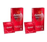 Preservativi Durex Supersottile 6 Pezzi 2x6 pz Preservativi