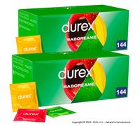 Preservativi DUREX TROPICAL Fruttati 288 Profilattici aromatizzati 2 Box