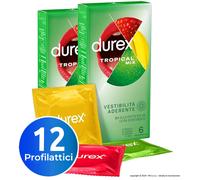 DUREX TROPICAL - Preservativi profumati - confezione da 6 profilattici