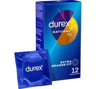 Preservativi Extra Large Durex Natural XL - 12 Unità, 60 mm