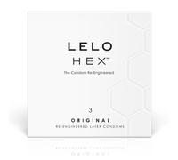 Preservativi in Lattice LELO Hex - 0,045 mm, 3 Unità