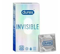Preservativi invisibili Durex Super Ultra sottili per uomo 10 pezzi +...