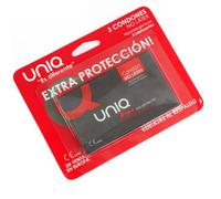 Preservativi Lattice Uniq Free con Anello 3 pezzi