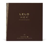 Preservativi LELO HEX Respect XL Lattice Ultra Sottile - 3 / 12 / 36 Pz