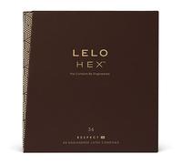 Preservativi LELO HEX Respect XL Lattice Ultra Sottile - 3 / 12 / 36 Pz
