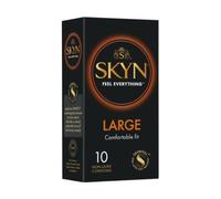 PACCO DA 10 PRESERVATIVI SYKN SENZA LATTICE SOTTILE PROFILATTICI XL GRANDI