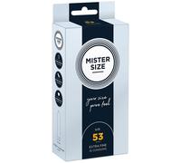 Preservativo Ultrasottile Mister Size - 53mm (Confezione da 10)