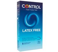 Preservativi Senza Lattice Control Free - Poliuretano, 5 Pezzi