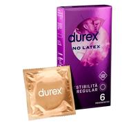 Preservativi Senza Lattice DUREX NO LATEX Profilattici in Scatola Anallergici