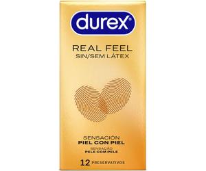 Preservativi Senza Lattice Durex Real Feel - 12 Unità