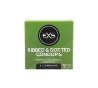 Preservativi Stimolanti EXS Ribbed & Dotted