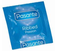 Preservativi Stimolanti Pasante Ribbed Passion Profilattici con Rilievi