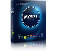 Preservativi su Misura My Size Pro - 49 mm, 3 Pezzi