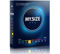 Preservativi su Misura My Size Pro - 53 mm, 3 Unità