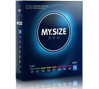 Preservativi Su Misura My Size Pro - 72 mm, 3 Pezzi