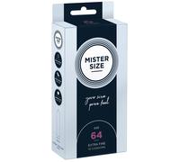 Mister Size preservativi sottili - 64mm (100 pezzi)