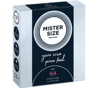 Preservativi XXL Mister Size 64 mm - 3 Unità
