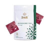 Preservativi XXL Premium Ultrasensitive Ø 54 mm Trasparente Confezione Da 50