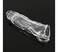 Preservativo Di Silicone Pene silicone trasparente,Preservativo silicone pene,Stimolante Eiaculazione Ritardata Addensato Riutilizzabile