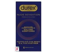 PRESERVATIVO DUREX NUDE SENSATION 6 PEZZI