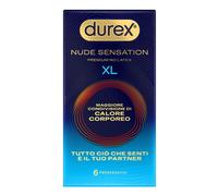 Preservativo durex nude sensation xl 6 pezzi
