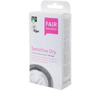 Fair Squared Sensitive Dry - Fair Trade Vegan Condoms 10 pack