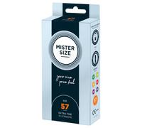 MISTER SIZE 57 Preservativi ULTRASOTTILI Medio Regular Medium 20 Profilattici