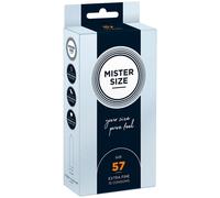 Preservativo Taglia L Mister Size - 57 mm, 10 Unità