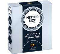 Preservativo Taglia M Mister Size 53 mm - 3 Unità