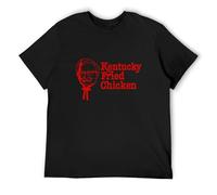 PRESERVED APRICOT Kentucky Fried Chicken, Retro, Colonel Sanders, Retro T-Shirt Black L
