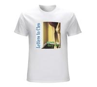 PRESERVED APRICOT Novaon Store Letters To Cleo Unisex T-Shirt Short Sleeve White M