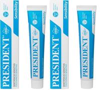 "President DENTIFRICIO SENSITIVE per Denti e gengive Sensibili. Formula delicata su smalto e gengive. Dona rapido sollievo alla sensibilità dentale e protegge le gengive. RDA 20-75 ml