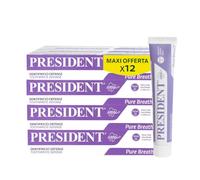 President KIT 12 DENTIFRICIO DEFENSE Antiplacca, Antibatterico, Antialitosi. Ideale per contrstare l'alito cattivo e come mantenimento dopo trattamenti d’urto alla Clorexidina. RDA 30. 12x75ml
