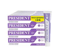President KIT 24 Dentifricio Defense Antibatterico Antialitosi RDA 30