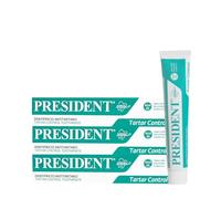 President KIT 3 DENTIFRICIO ANTI TARTARO. Contrasta la formazione di placca e carie. Alito fresco. RDA 60. 3x75ml